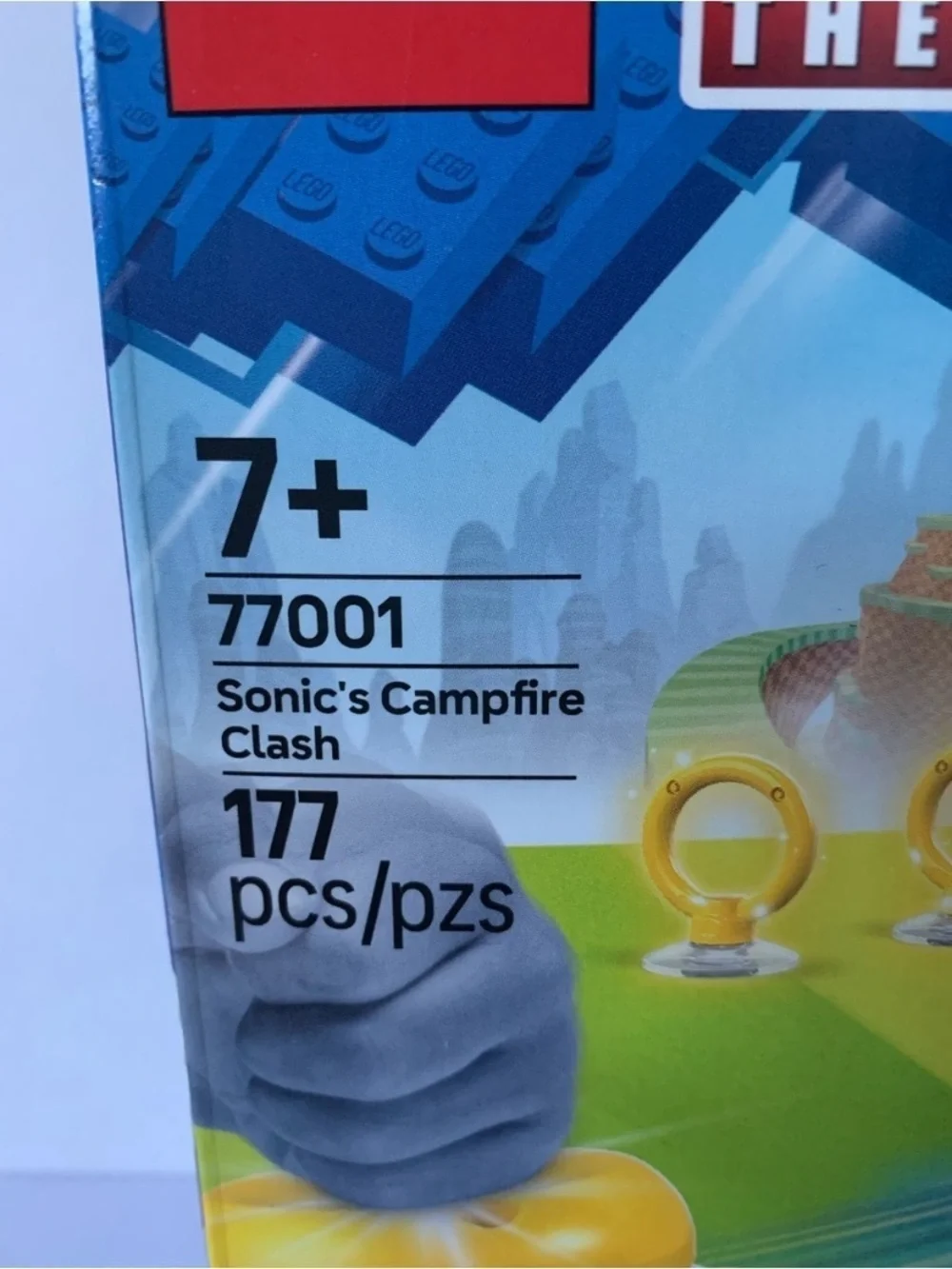 NIB. LEGO Sonic The Hedgehog Sonic's Campfire Clash Building Set